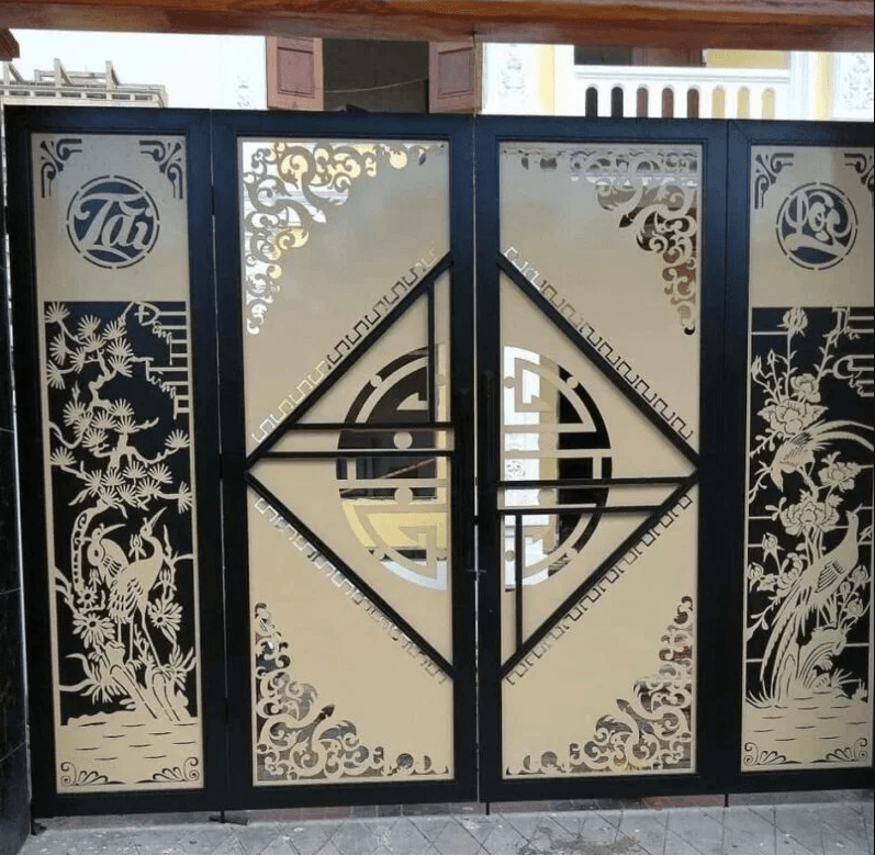 Cửa Nhôm - Sắt Hoa Văn Đẹp Lung Linh Với CNC – Giải Pháp Hoàn Hảo Từ Sắt Mỹ Thuật Anh Đức