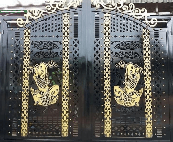Cửa Sắt CNC Cao Cấp Tại Hà Nội - Đường Nét Sắc Sảo, Phong Cách Hiện Đại